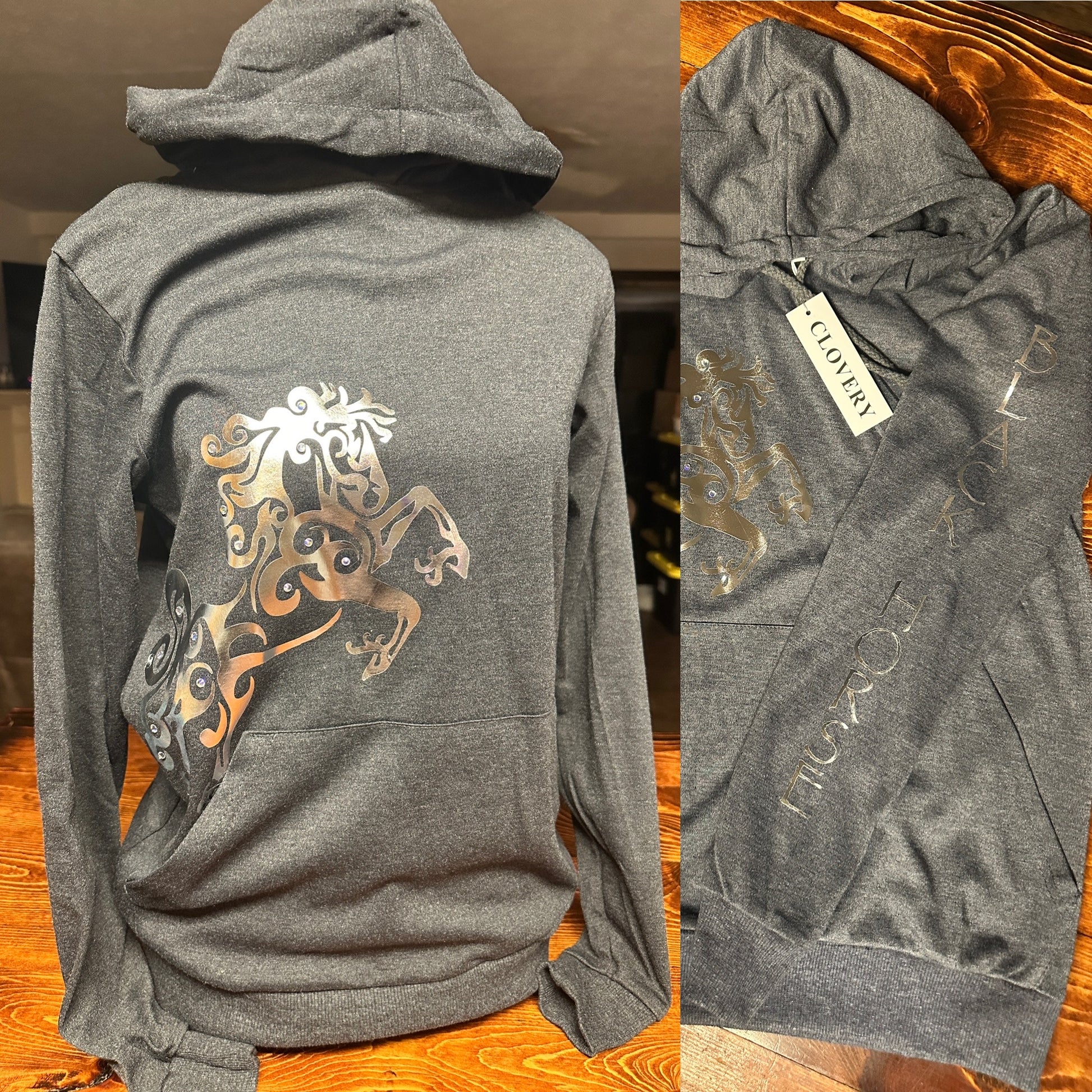 GRAY LIGHTWEIGHT HOODIE