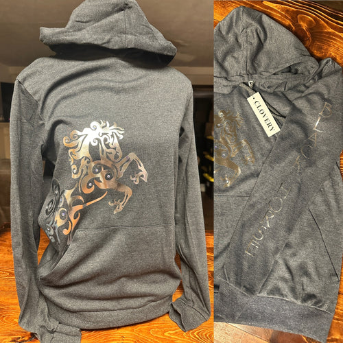 GRAY LIGHTWEIGHT HOODIE